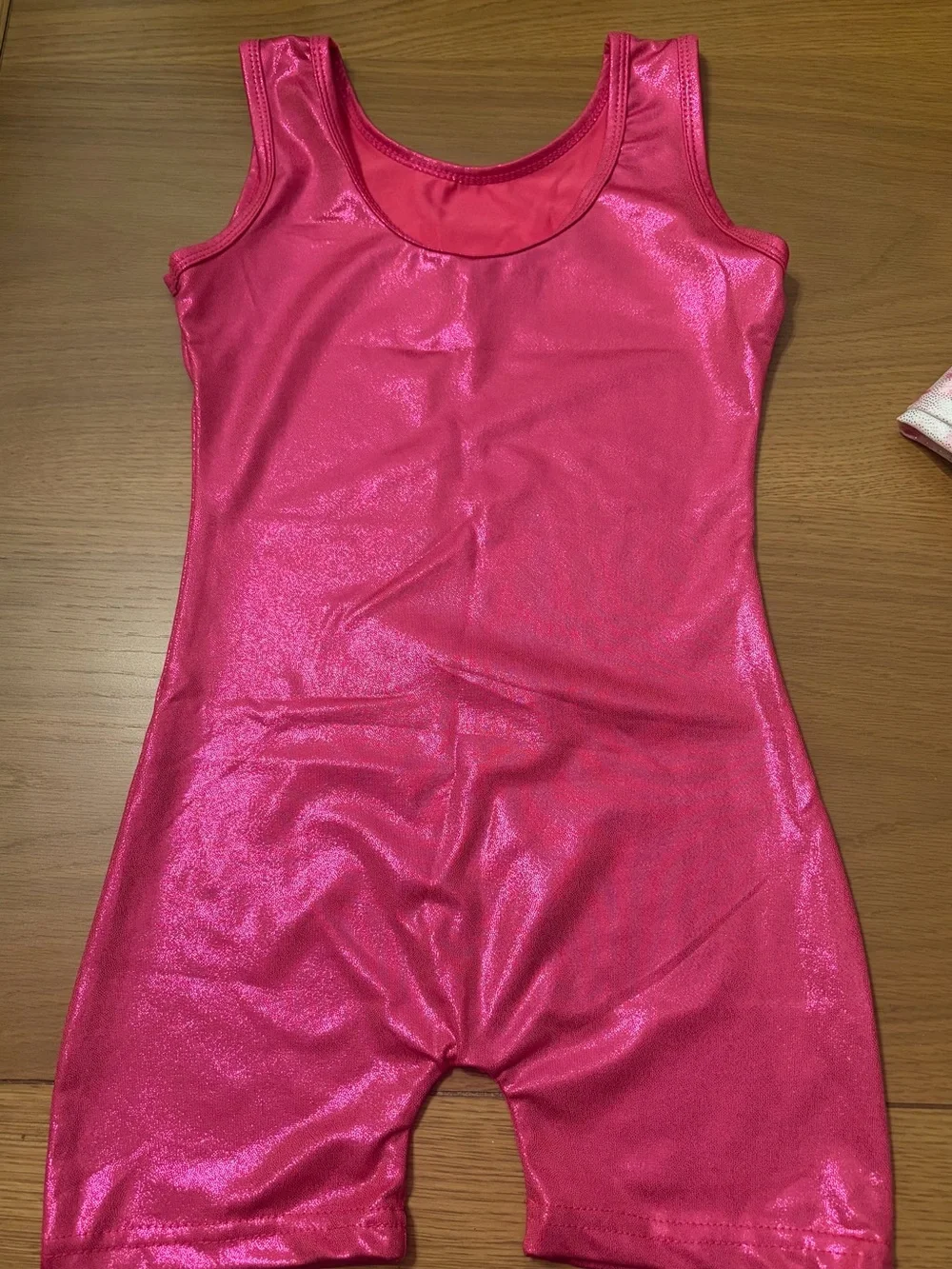 3 for $10 Girls Pink Shiny Gymnastics Leotard